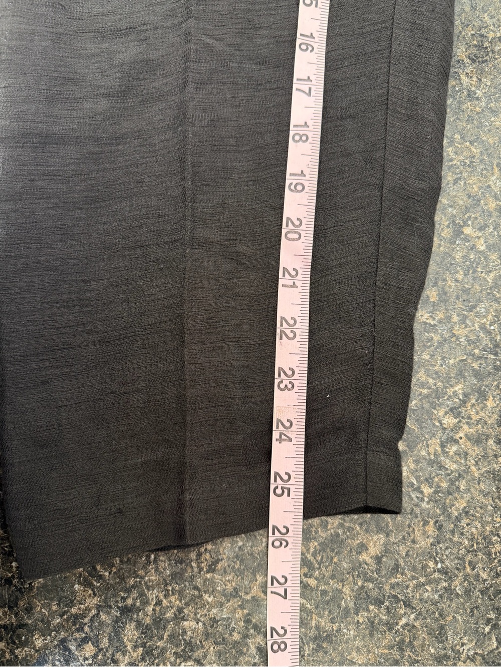 Eileen Fisher Women's Black Linen Blend Pull-On Pants Size Large 36769 - Picture 7 of 8